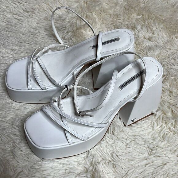 Windsor Smith Heather white Windsor heel platforms - Picture 3 of 10